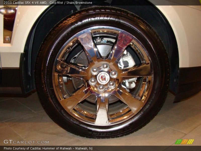 Gold Mist / Shale/Brownstone 2010 Cadillac SRX 4 V6 AWD