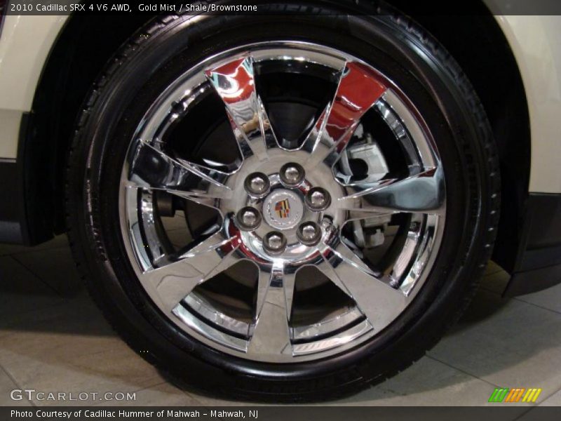 Gold Mist / Shale/Brownstone 2010 Cadillac SRX 4 V6 AWD