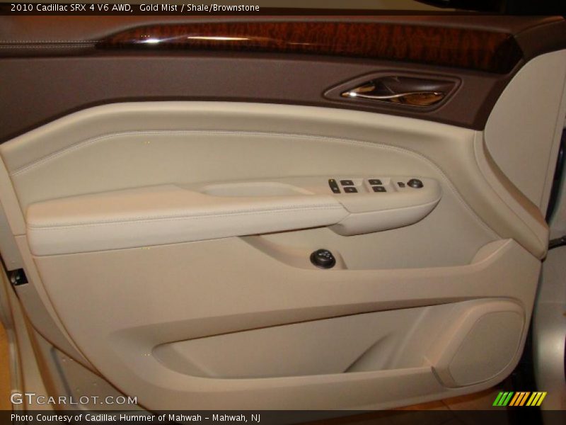 Gold Mist / Shale/Brownstone 2010 Cadillac SRX 4 V6 AWD