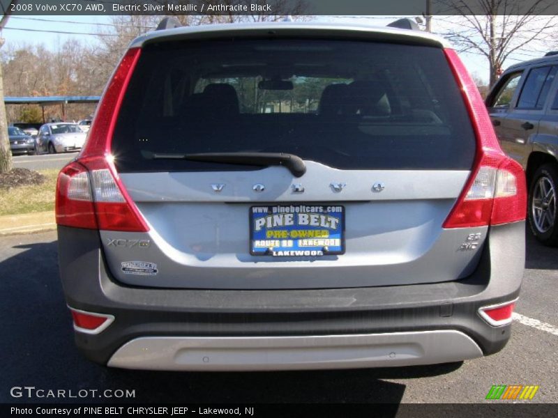 Electric Silver Metallic / Anthracite Black 2008 Volvo XC70 AWD
