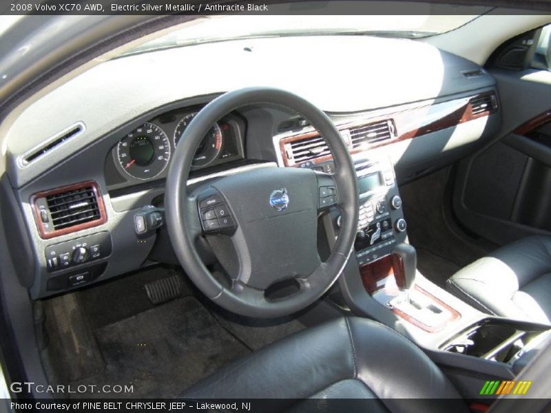 Electric Silver Metallic / Anthracite Black 2008 Volvo XC70 AWD