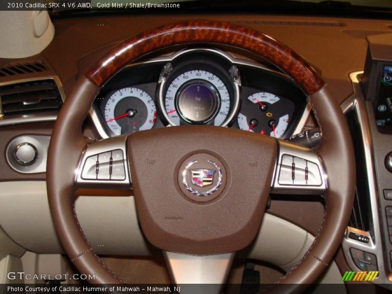 Gold Mist / Shale/Brownstone 2010 Cadillac SRX 4 V6 AWD
