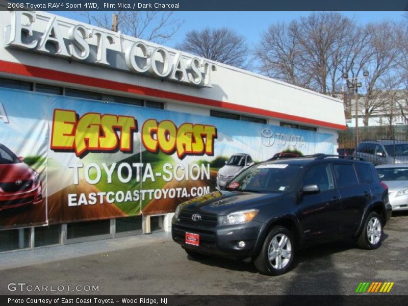 Flint Mica / Dark Charcoal 2008 Toyota RAV4 Sport 4WD