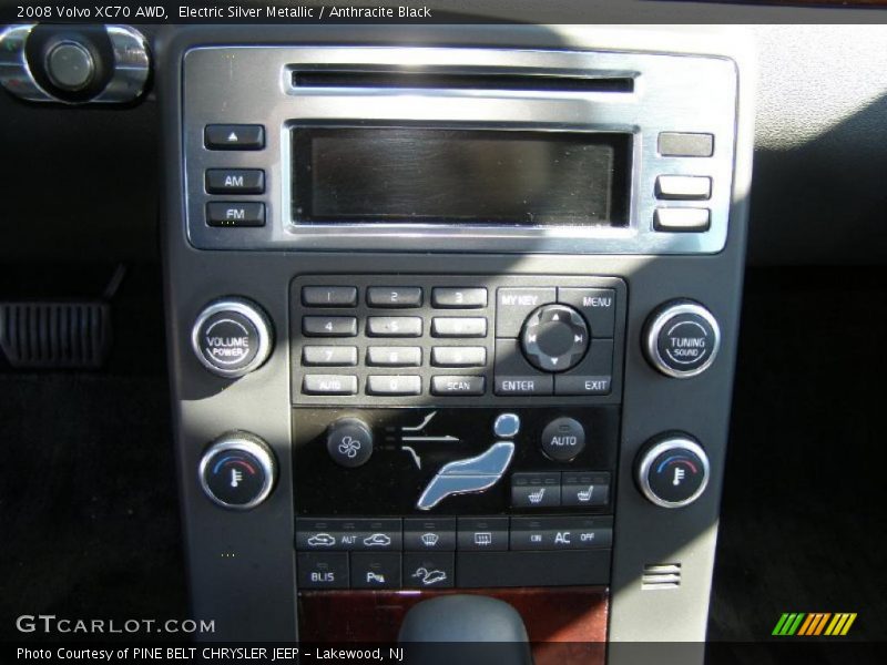 Electric Silver Metallic / Anthracite Black 2008 Volvo XC70 AWD
