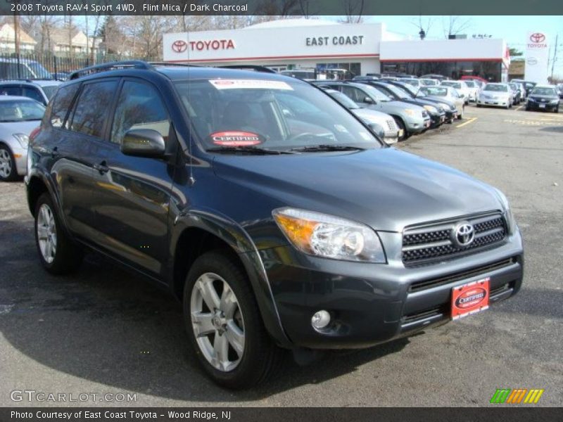 Flint Mica / Dark Charcoal 2008 Toyota RAV4 Sport 4WD