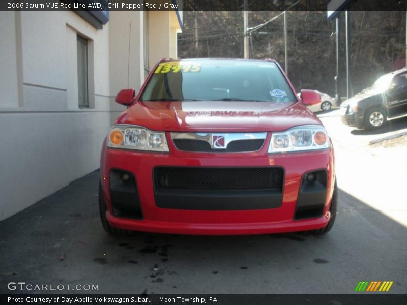 Chili Pepper Red / Gray 2006 Saturn VUE Red Line AWD