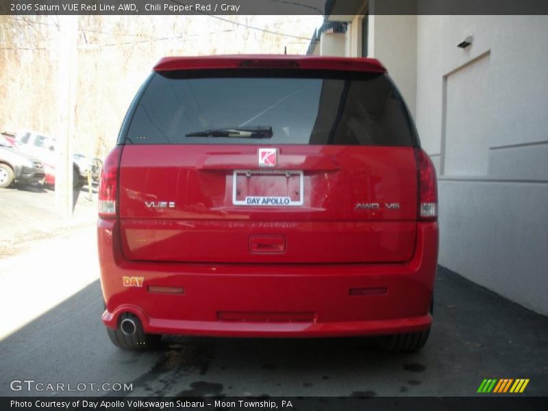 Chili Pepper Red / Gray 2006 Saturn VUE Red Line AWD