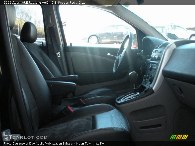 Chili Pepper Red / Gray 2006 Saturn VUE Red Line AWD