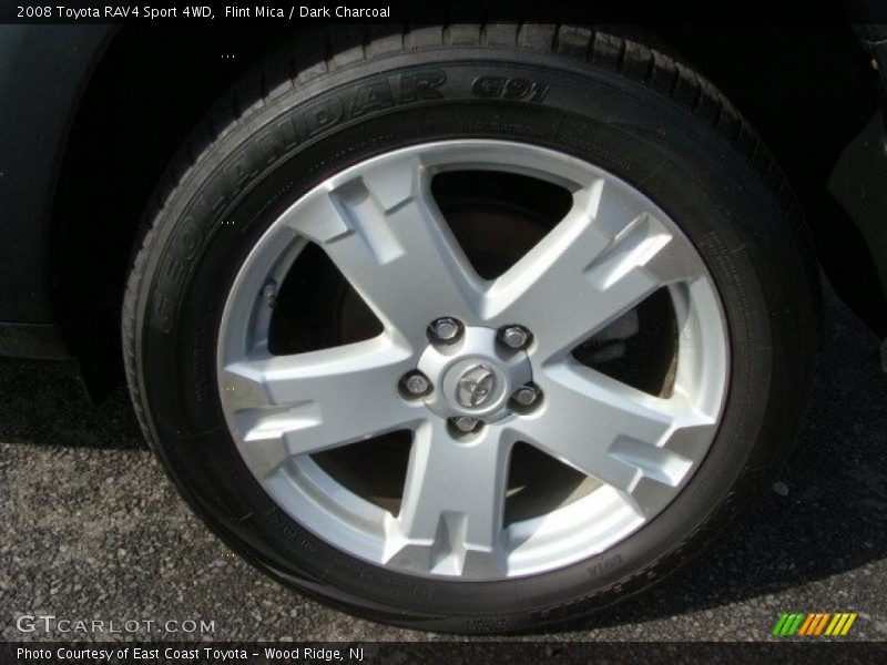 Flint Mica / Dark Charcoal 2008 Toyota RAV4 Sport 4WD