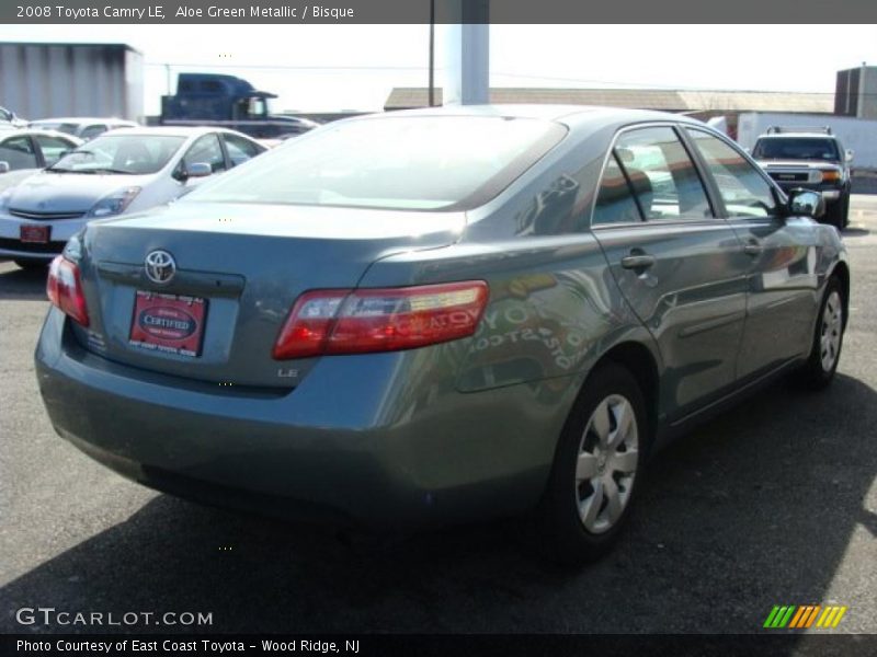Aloe Green Metallic / Bisque 2008 Toyota Camry LE