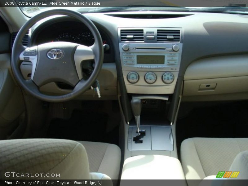 Aloe Green Metallic / Bisque 2008 Toyota Camry LE
