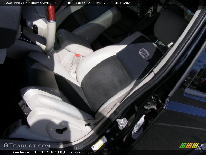 Brilliant Black Crystal Pearl / Dark Slate Gray 2008 Jeep Commander Overland 4x4
