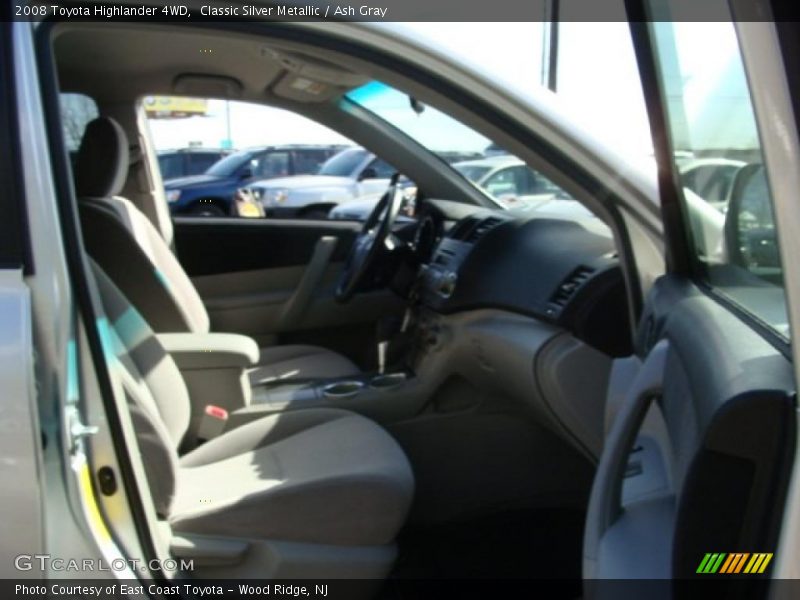 Classic Silver Metallic / Ash Gray 2008 Toyota Highlander 4WD