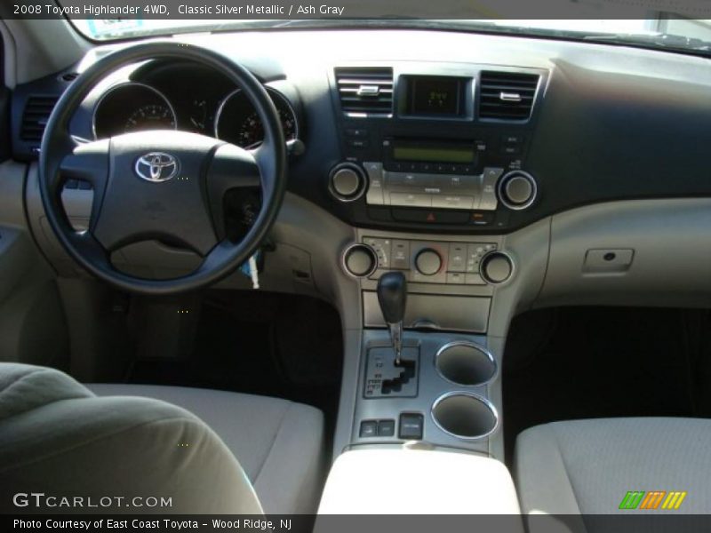 Classic Silver Metallic / Ash Gray 2008 Toyota Highlander 4WD