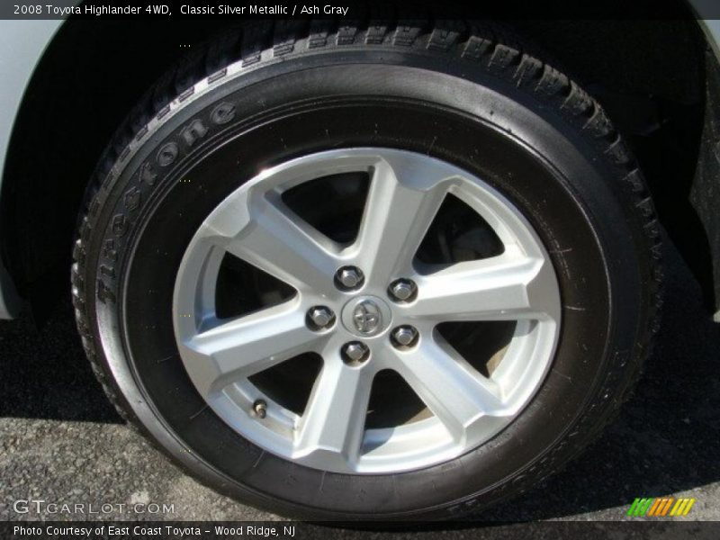 Classic Silver Metallic / Ash Gray 2008 Toyota Highlander 4WD