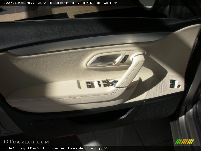 Light Brown Metallic / Cornsilk Beige Two-Tone 2009 Volkswagen CC Luxury