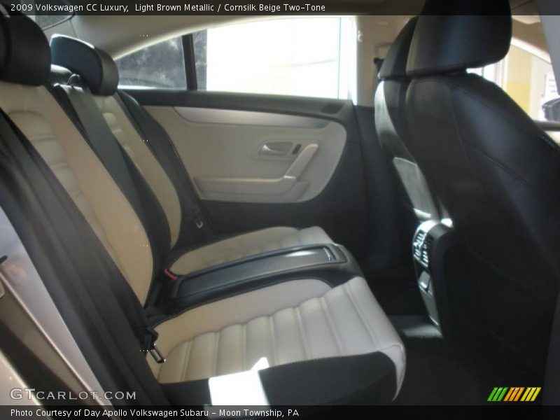 Light Brown Metallic / Cornsilk Beige Two-Tone 2009 Volkswagen CC Luxury
