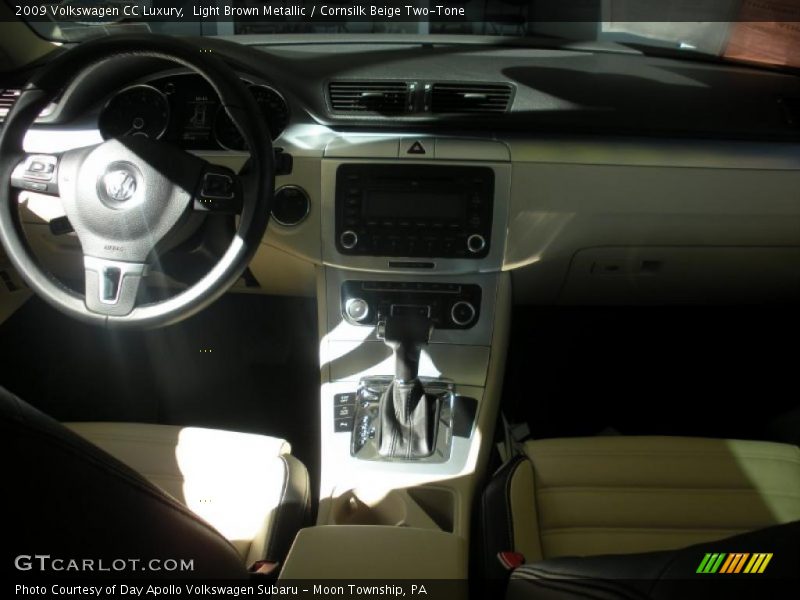 Light Brown Metallic / Cornsilk Beige Two-Tone 2009 Volkswagen CC Luxury