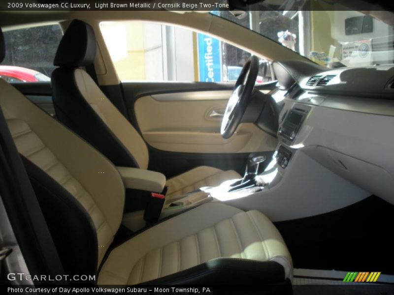 Light Brown Metallic / Cornsilk Beige Two-Tone 2009 Volkswagen CC Luxury