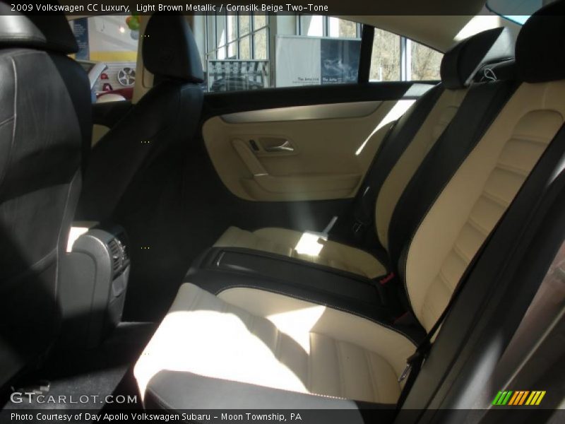 Light Brown Metallic / Cornsilk Beige Two-Tone 2009 Volkswagen CC Luxury