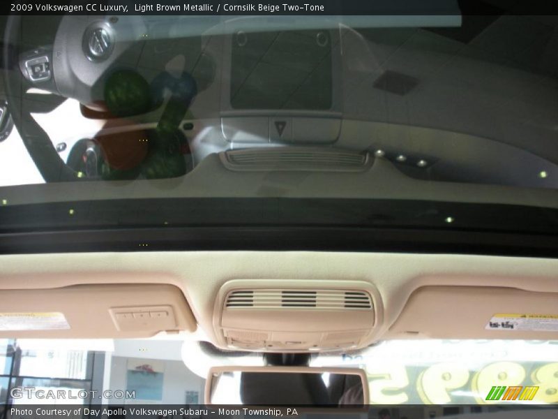 Light Brown Metallic / Cornsilk Beige Two-Tone 2009 Volkswagen CC Luxury