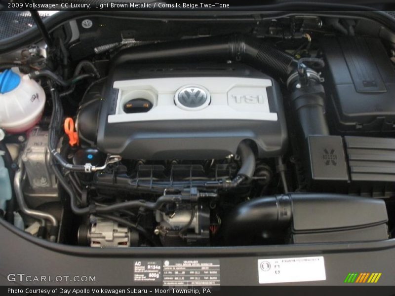 Light Brown Metallic / Cornsilk Beige Two-Tone 2009 Volkswagen CC Luxury