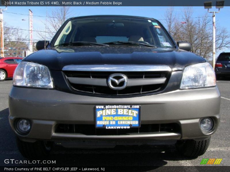 Mystic Black / Medium Pebble Beige 2004 Mazda Tribute ES V6 4WD