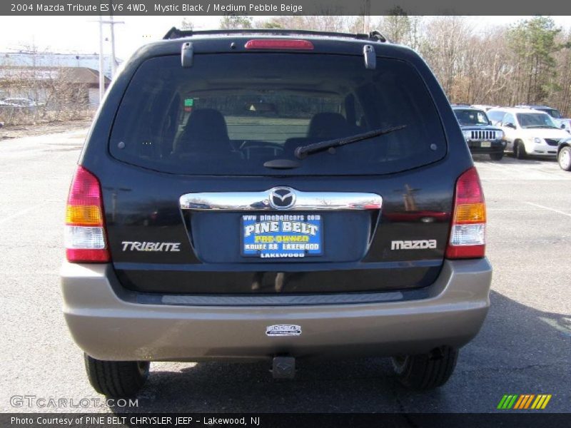 Mystic Black / Medium Pebble Beige 2004 Mazda Tribute ES V6 4WD