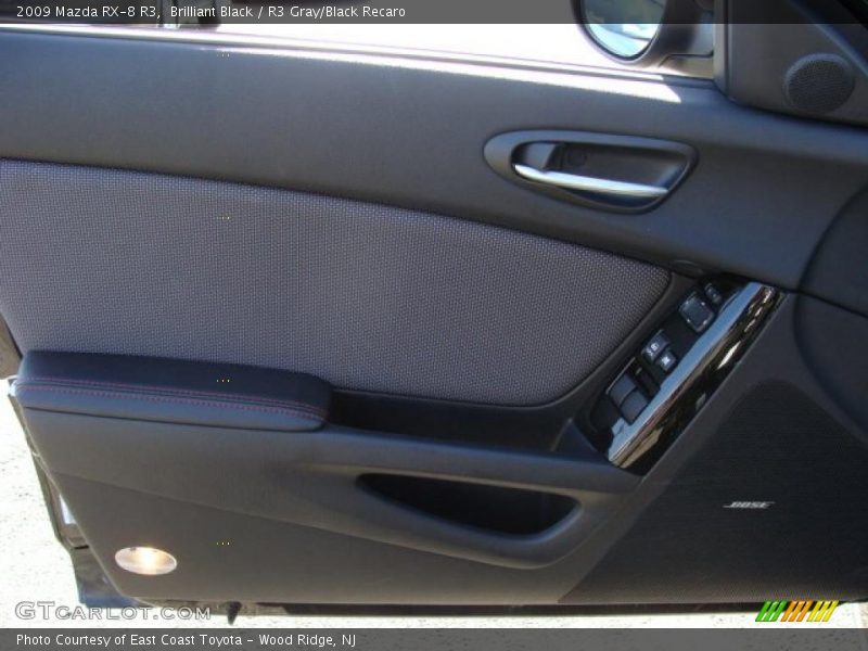Brilliant Black / R3 Gray/Black Recaro 2009 Mazda RX-8 R3