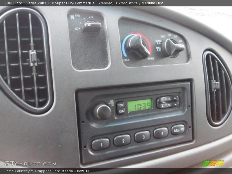Oxford White / Medium Flint 2008 Ford E Series Van E350 Super Duty Commericial Extended