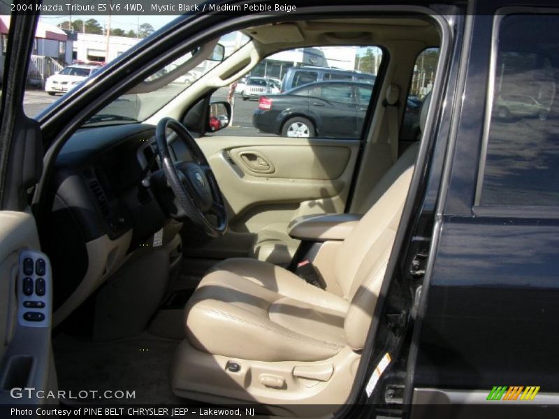 Mystic Black / Medium Pebble Beige 2004 Mazda Tribute ES V6 4WD