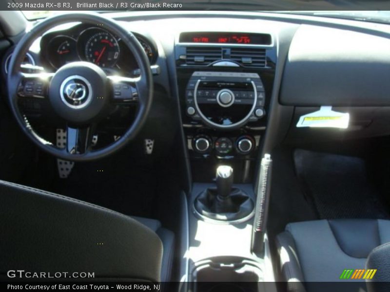 Brilliant Black / R3 Gray/Black Recaro 2009 Mazda RX-8 R3