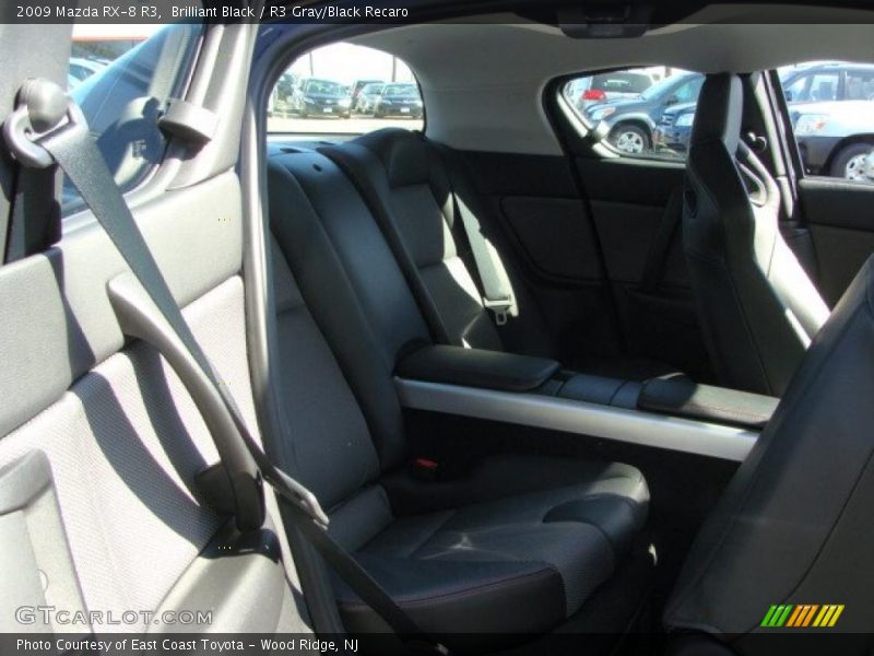 Brilliant Black / R3 Gray/Black Recaro 2009 Mazda RX-8 R3