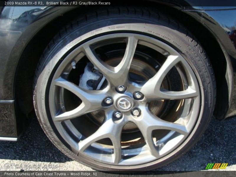 Brilliant Black / R3 Gray/Black Recaro 2009 Mazda RX-8 R3