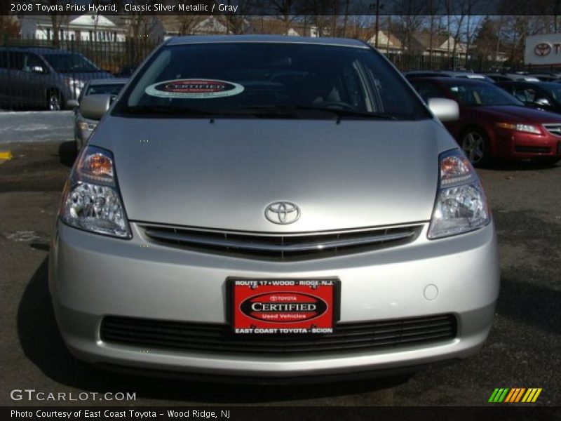 Classic Silver Metallic / Gray 2008 Toyota Prius Hybrid