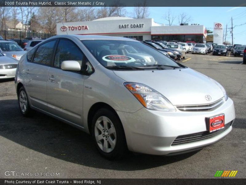 Classic Silver Metallic / Gray 2008 Toyota Prius Hybrid