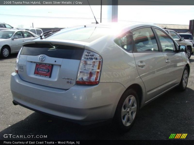 Classic Silver Metallic / Gray 2008 Toyota Prius Hybrid