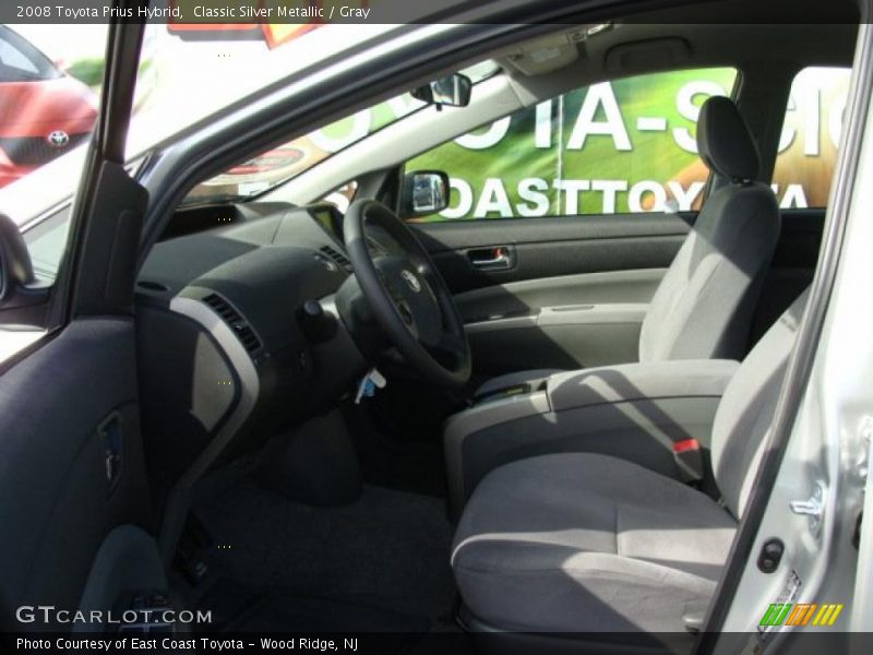 Classic Silver Metallic / Gray 2008 Toyota Prius Hybrid