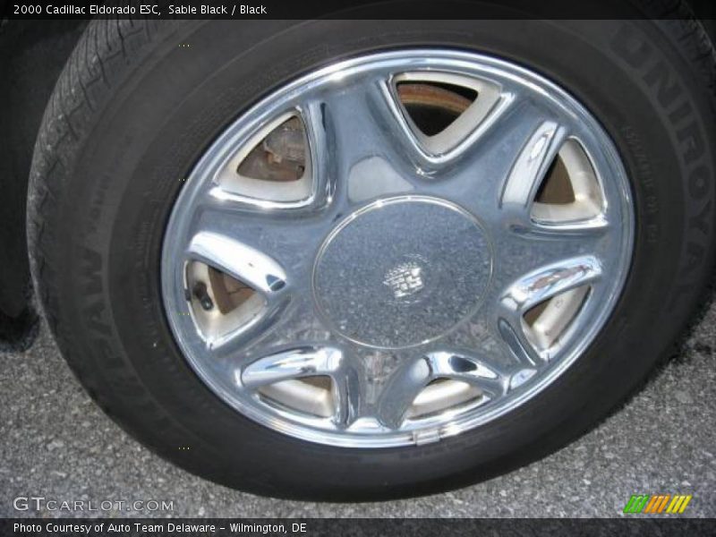 Sable Black / Black 2000 Cadillac Eldorado ESC