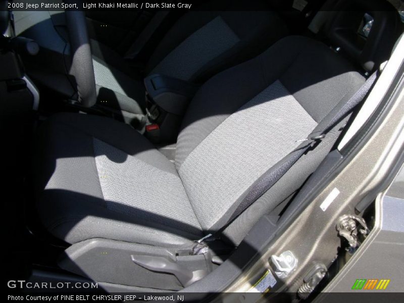Light Khaki Metallic / Dark Slate Gray 2008 Jeep Patriot Sport
