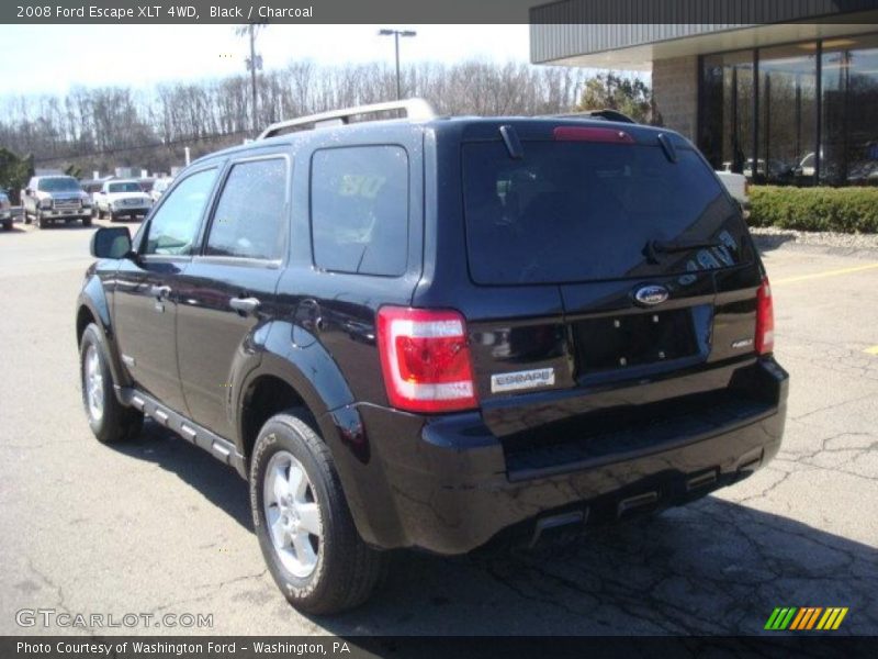 Black / Charcoal 2008 Ford Escape XLT 4WD