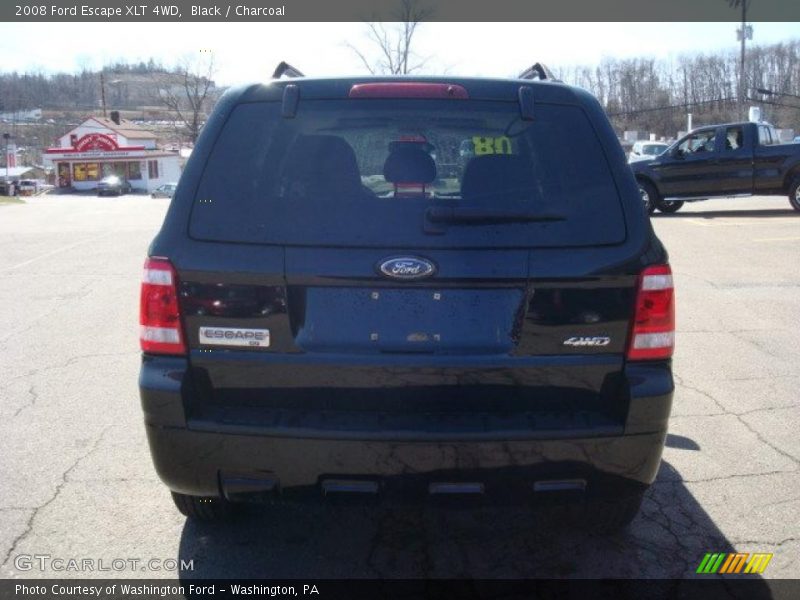Black / Charcoal 2008 Ford Escape XLT 4WD