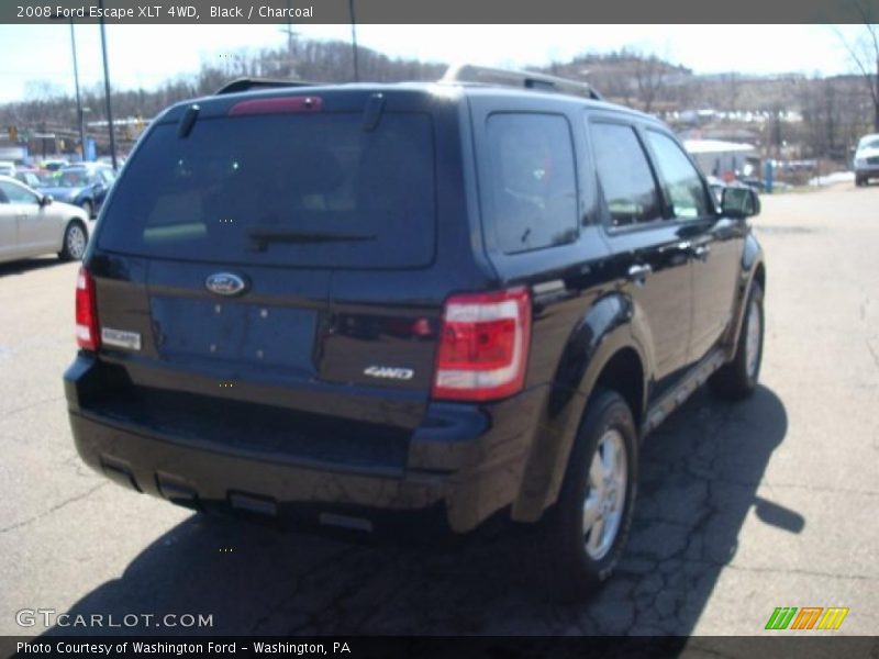Black / Charcoal 2008 Ford Escape XLT 4WD