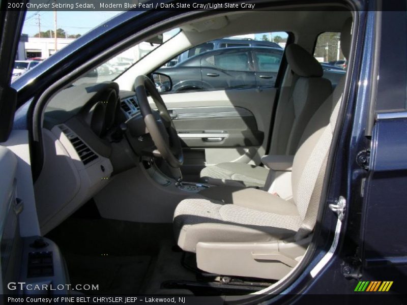Modern Blue Pearl / Dark Slate Gray/Light Slate Gray 2007 Chrysler Sebring Sedan