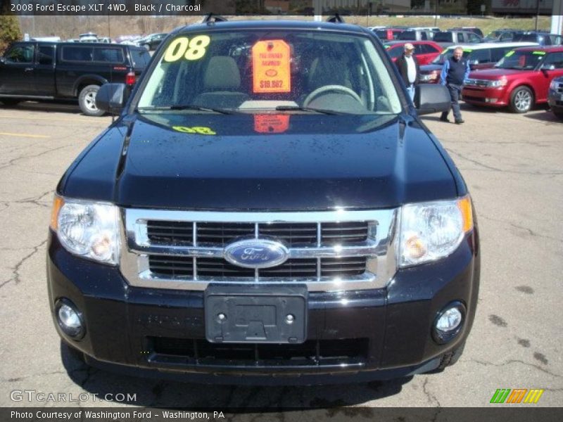 Black / Charcoal 2008 Ford Escape XLT 4WD