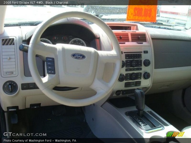Black / Charcoal 2008 Ford Escape XLT 4WD