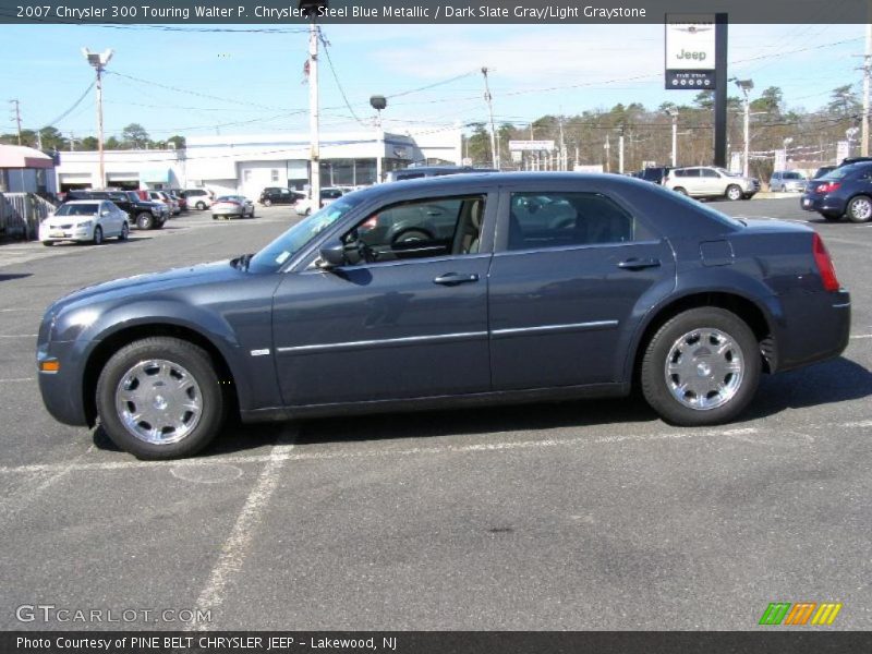 Steel Blue Metallic / Dark Slate Gray/Light Graystone 2007 Chrysler 300 Touring Walter P. Chrysler