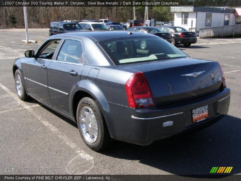 Steel Blue Metallic / Dark Slate Gray/Light Graystone 2007 Chrysler 300 Touring Walter P. Chrysler