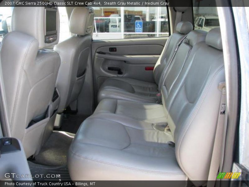 Stealth Gray Metallic / Medium Gray 2007 GMC Sierra 2500HD Classic SLT Crew Cab 4x4