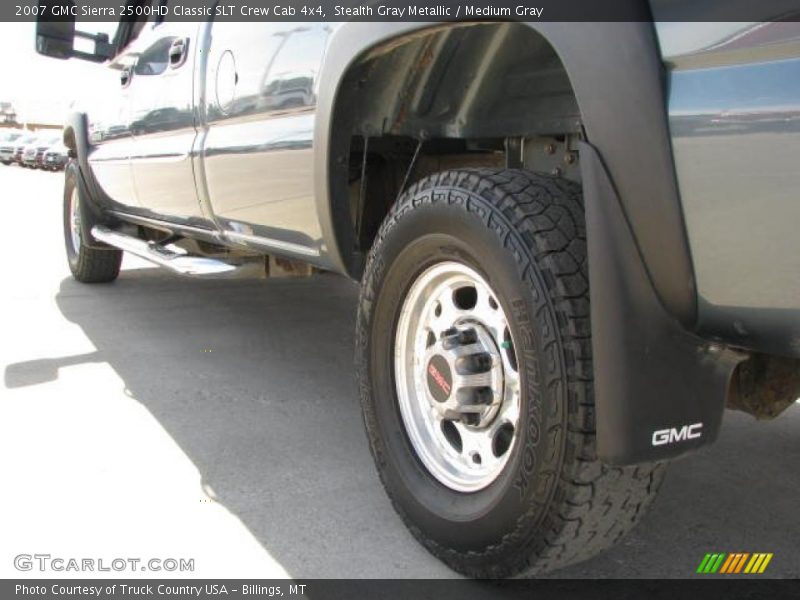 Stealth Gray Metallic / Medium Gray 2007 GMC Sierra 2500HD Classic SLT Crew Cab 4x4